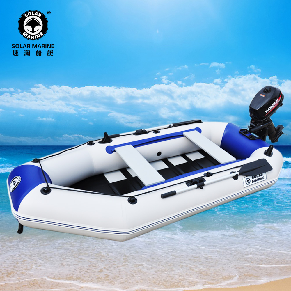 Solarmarine надувная лодка из ПВХ на 4 человек с деревянным полом