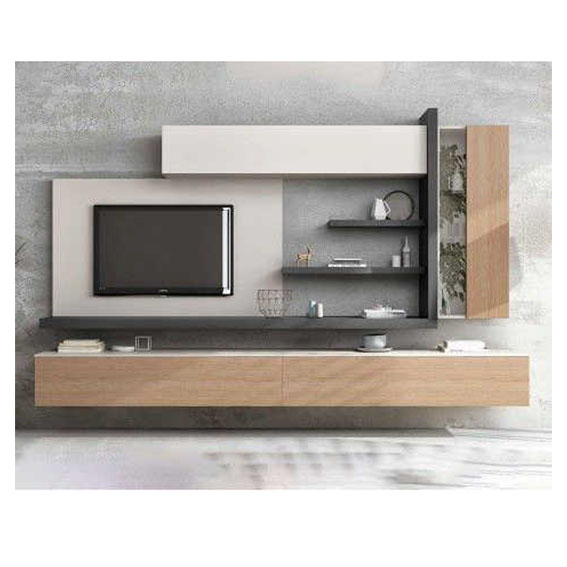 Custom Modern Wall Mount TV Stands Media Consoles And Entertainment Centers Wooden TV Cabinet living room furniture