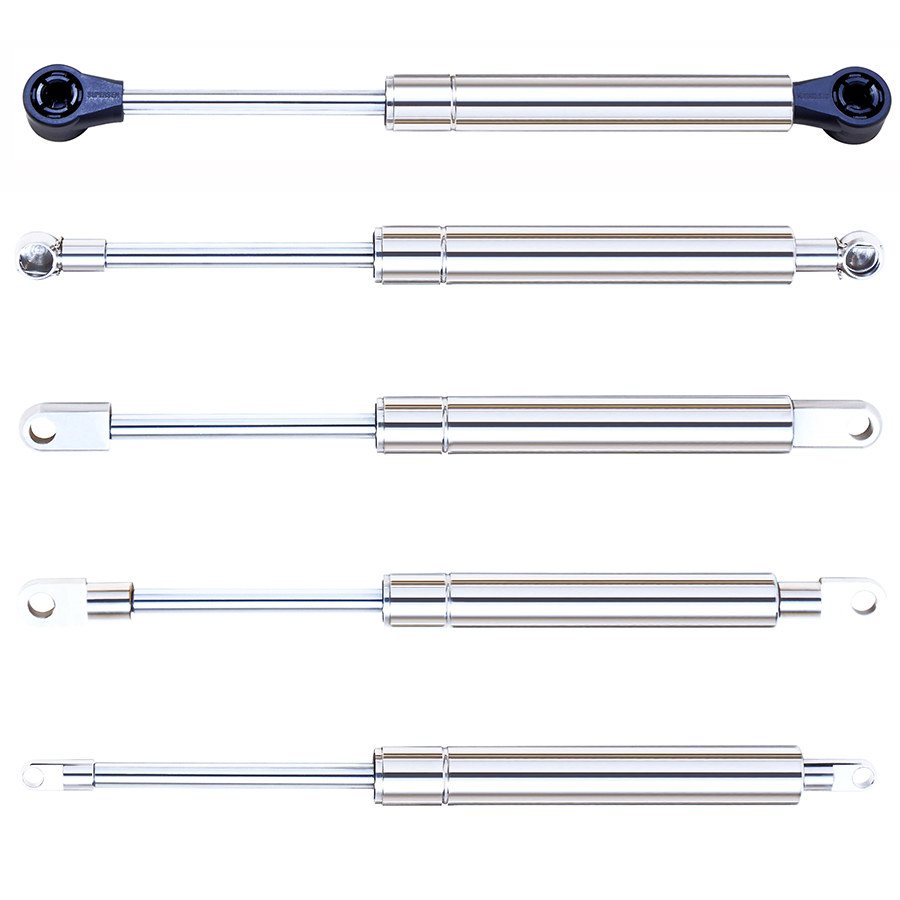 CE Certified Custom Stainless Steel 316 Gas Spring Lift Support Struts Stainless Cylinder Gas Piston Shock For Marine boat hatch