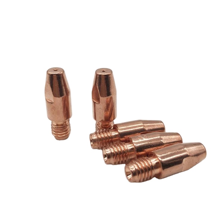 Контактный наконечник для сварки mig 501D M6 * 28*0,8 E-cu держатель газового сопла