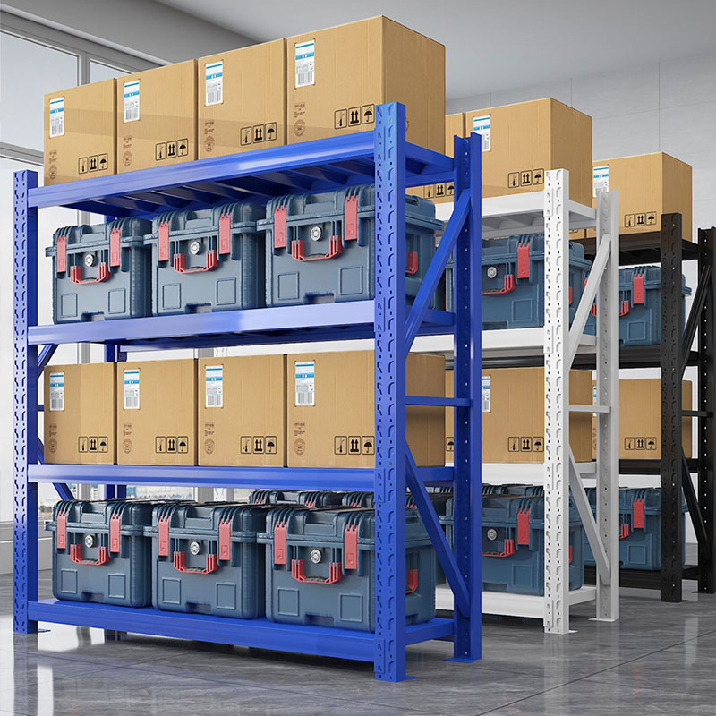 Cheap Price Metal Storage Shelf Adjustable Storage Shelves for Factory Warehouse Supermarket Boltless Stacking Racks