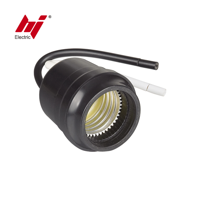 5 Inch Wire Leads Lamp Holder E27 Light Socket