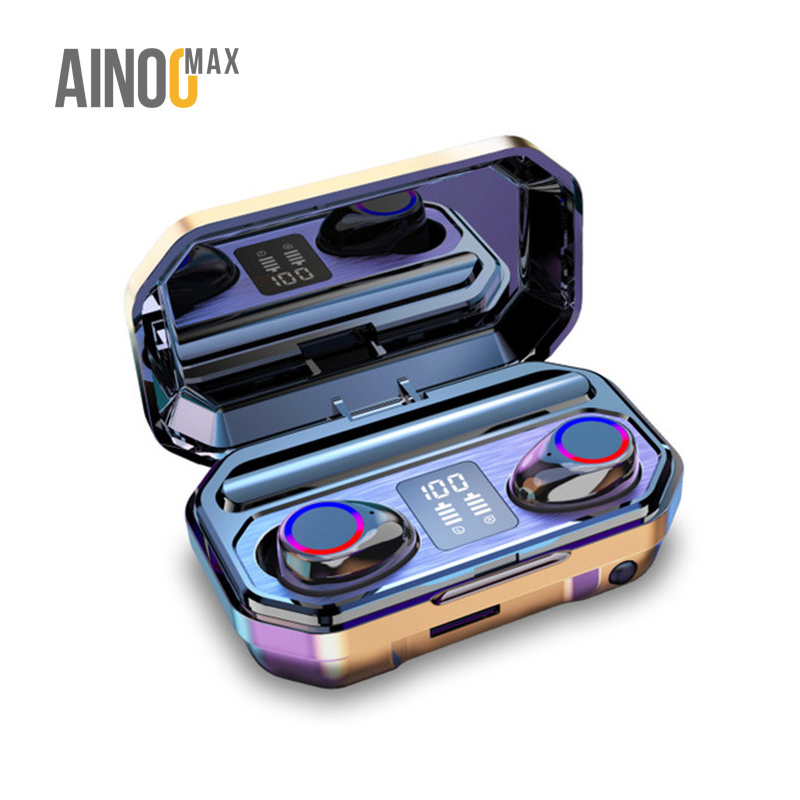 Ainoomax L451-2 tws auriculares audifonos m12 гарнитура tsw Спортивные Беспроводные Новые поступления настоящие наушники-вкладыши наушники гарнитура