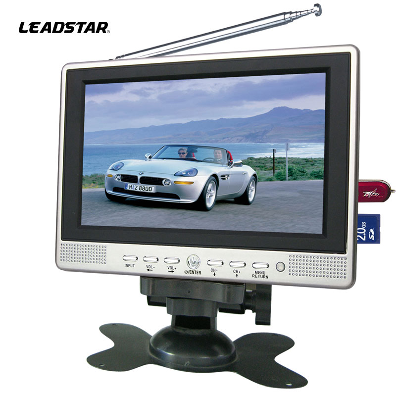 7 дюймов Car LED TV монитор для кино, фото и текст