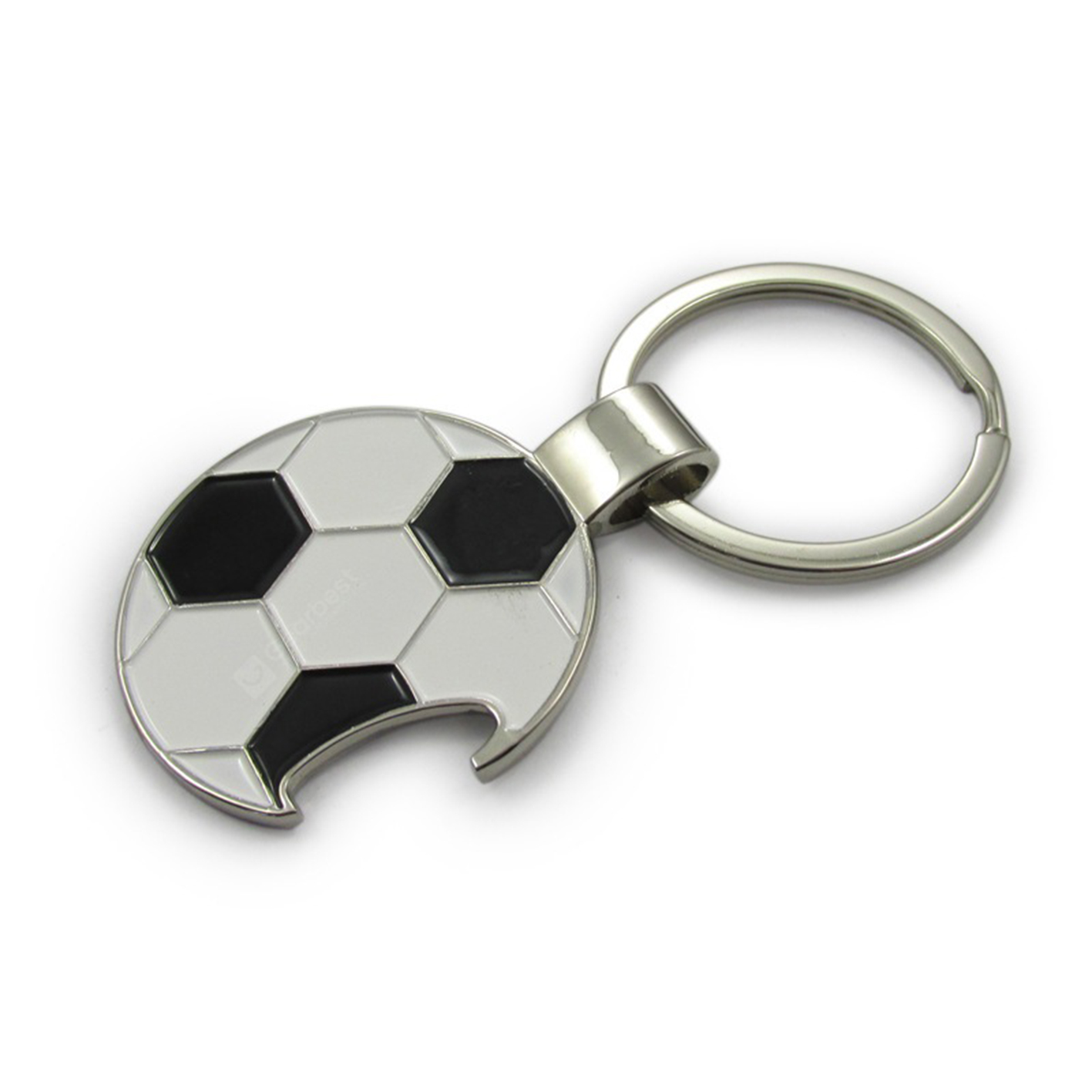 Soccer Football Keychain Metal Bottle Opener Keyring Pendant