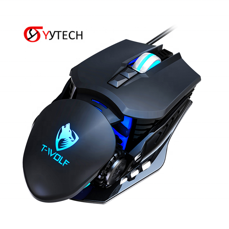 SYYTECH Новый G530 USB Проводная игровая мышь 7D 6400 точек/дюйм Оптическая Проводная Механическая игровая мышь компьютерные аксессуары
