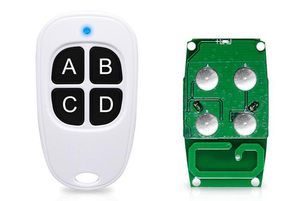 Colorful 315Mhz 433Mhz 4 Keys Garage Door Gate Remote Control Learning Code Copier Cloner Duplicator RF Remote Controller