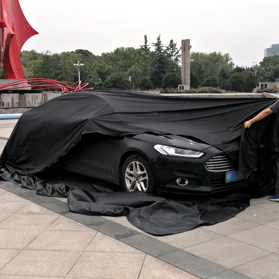 Герметичный пылезащитный чехол для автомобиля с защитой от прожектора, надувание и Дефлекция, защита для автомобилей во время урагана