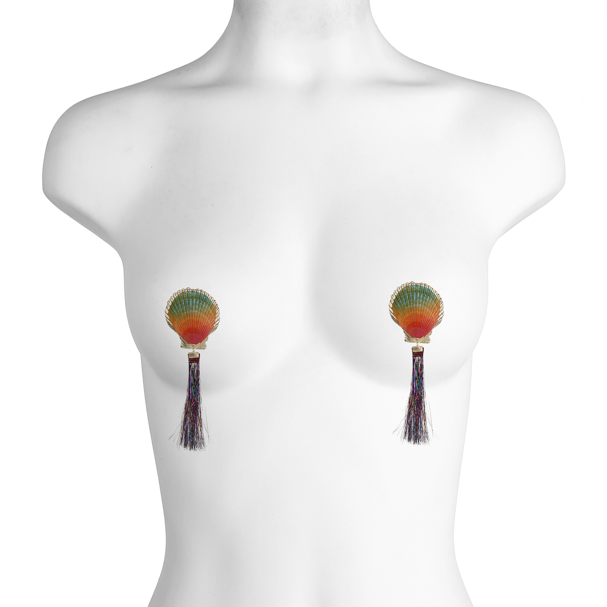Thin Strapless Waterproof Pasties Reusable Nipple Covers Shell