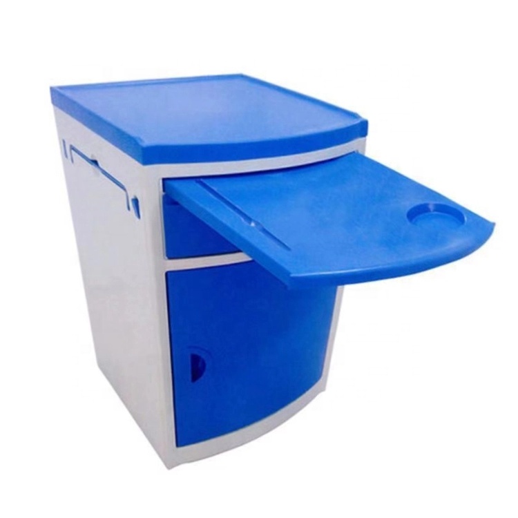 Abs Plastic Medical Hospital Bed Side Cabinet