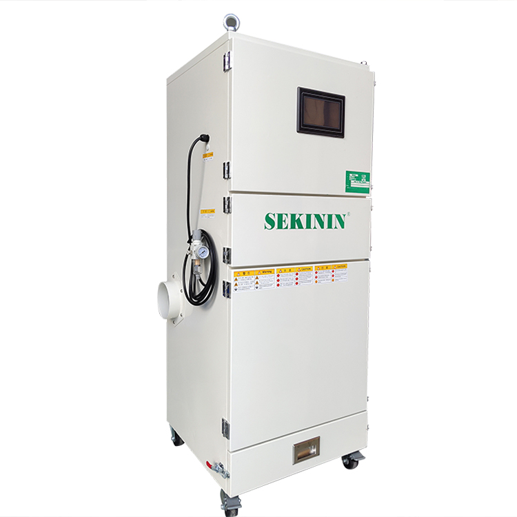 Air Pulse Jet Self-cleaning Industrial Dust Collector For Laser Cutting Woodwork