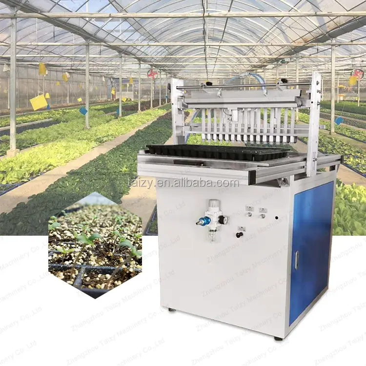 automatic seed planting machine trays seed planting machine nursery seeding machine with CE