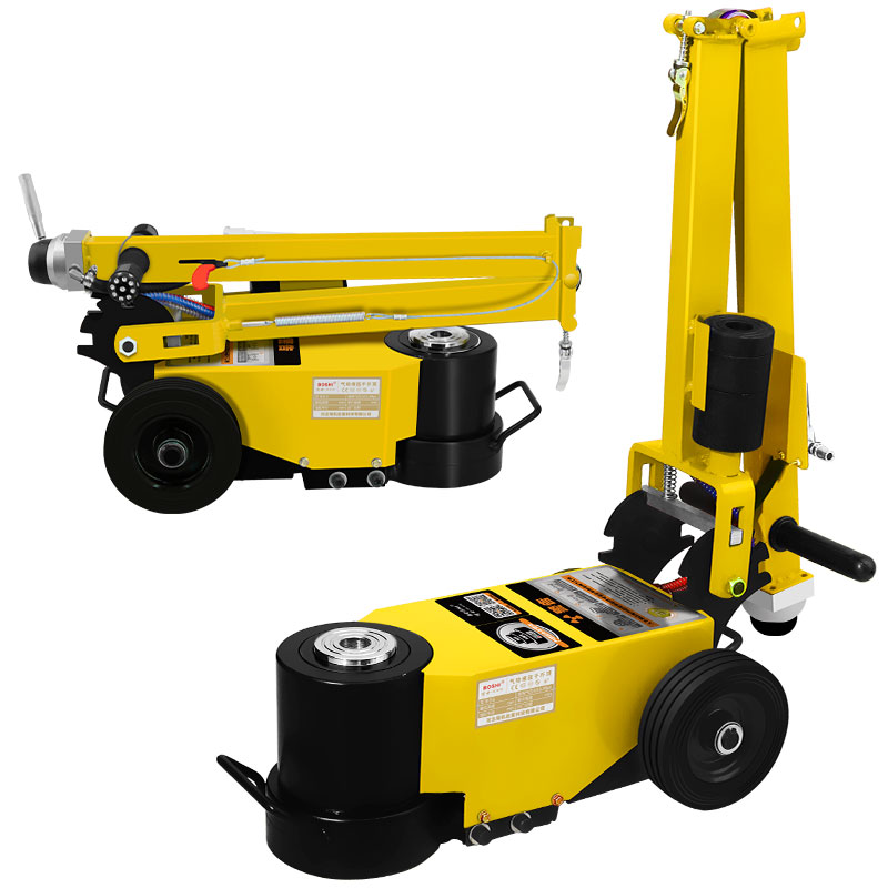 80t 50 Ton Pneumatic Hydraulic Air Bottle Jack floor Jack Lift With CE