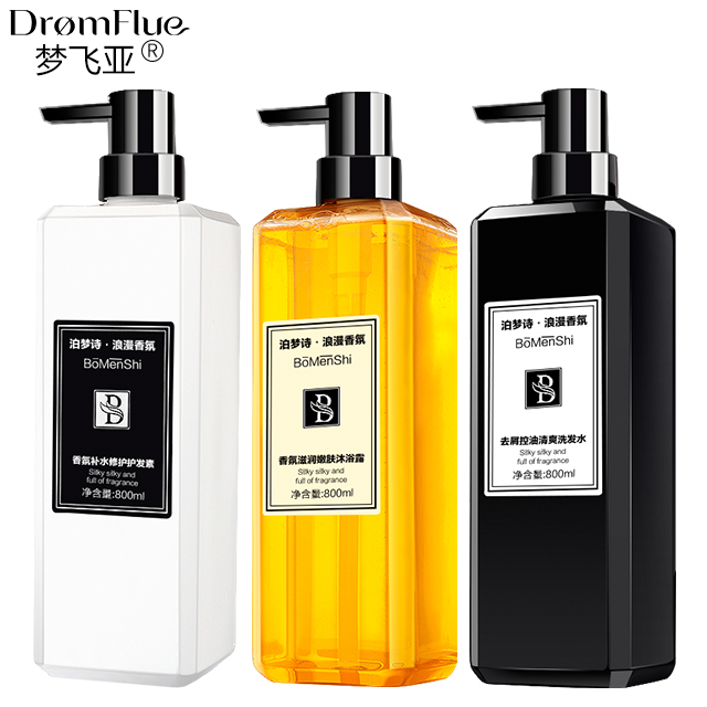 Private Labe 800ml Natural Anti-Frizz Nourishing Smoothing Hair-Repairing Shampoo And Conditioner Set