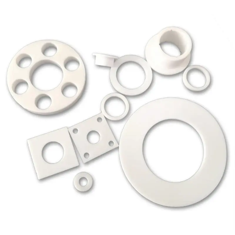 Customized Oem PTFE Gasket High Temperature Acid And Alkali Resistant Pipeline Flange Gasket F4