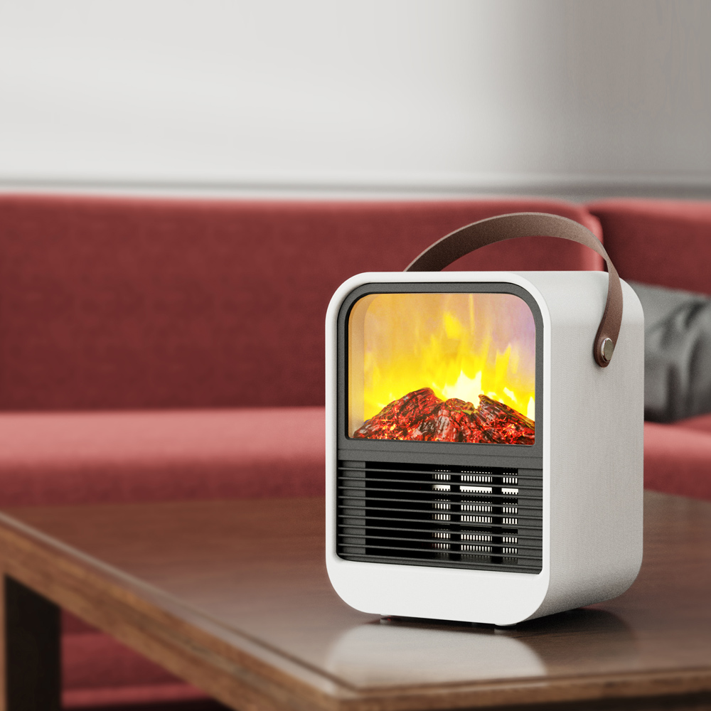 1000W Desktop Heater Fan,Portable Ptc Electric PTC Heaters,Home Room Office Mini Heaters Fan Winter Heater