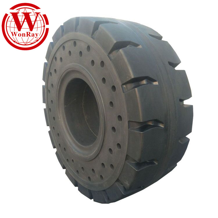 Straddle Carrier запчасти 18,00-33 твердые резиновые шины