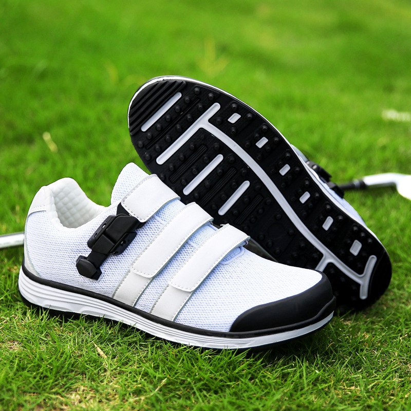 PDEP size 39-45 2021 slip on men sport shoe breatheable mesh upper golf shoes for man