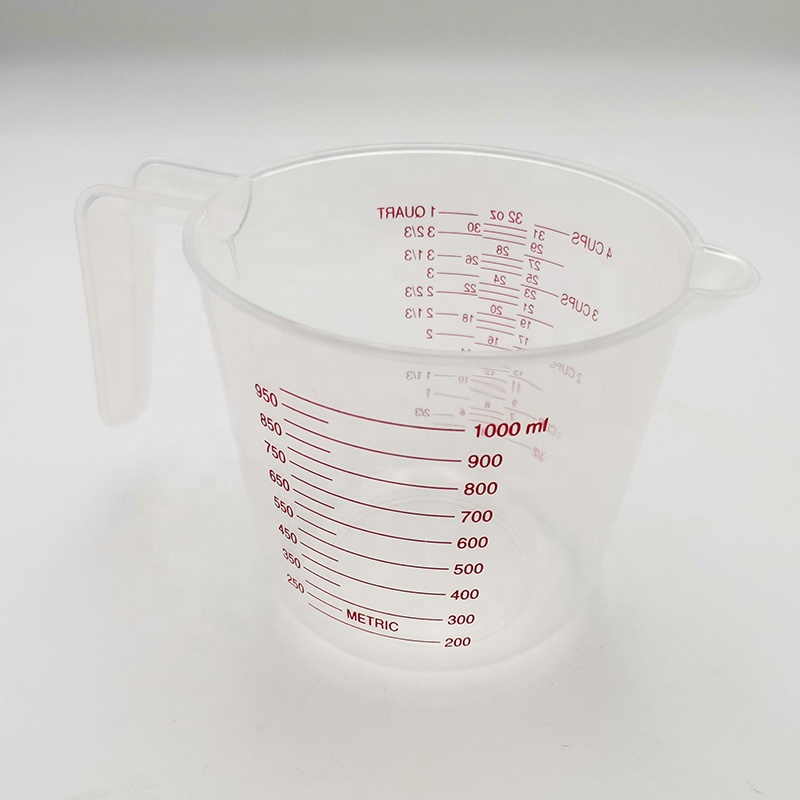 OEM Brand BPA FREE Plastic Measure Cup Set For Kitchen Spout Cooking Baking Kitchen Utensil Measuring Cup For Liquid Powder