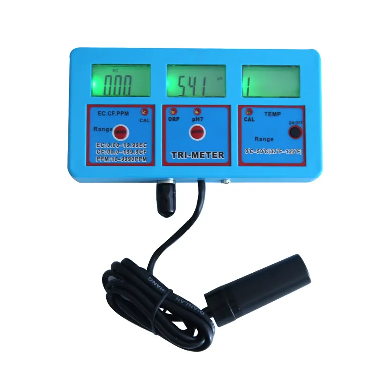 Hot-selling PH118 6 in 1 ph meter Multifunctional portable testing Meter