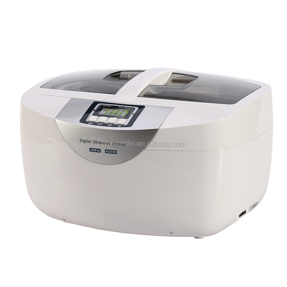 Codyson 2.5L CD-4820 Self-cleaning Household Appliances 35000HZ Professional Heat Ultrasonic Jewelry Glasses Watch Cleaner