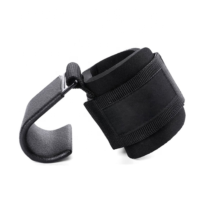 Hot Selling Custom Logo Printed Gym Fitness Weight Lifting Hand Hooks