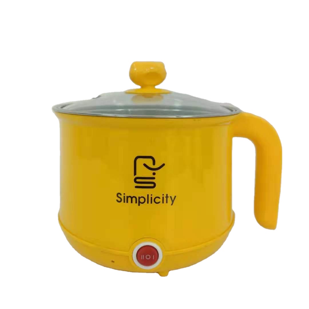 Food grade PP plastic electric steamer Student dormitory multifunctional Stainless steel electric noodle pot