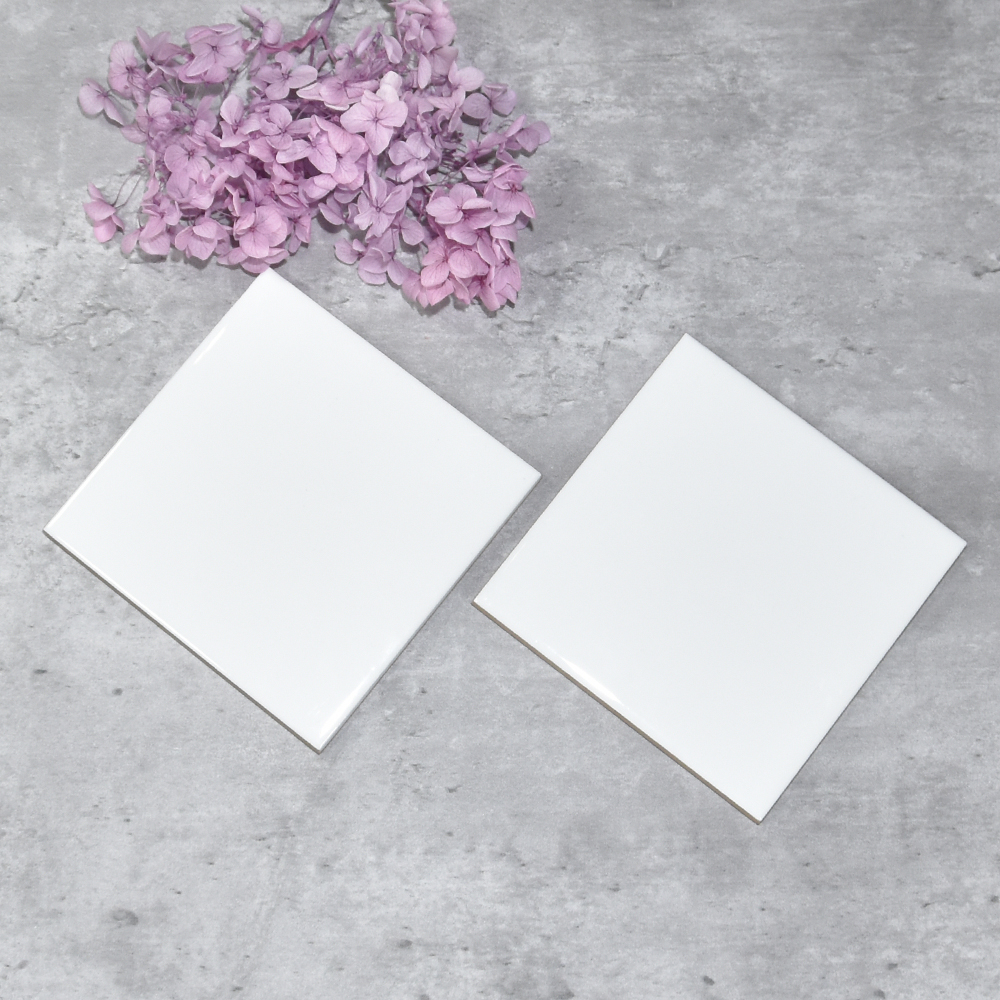 Factory Wholesale Multi-size choice floor decoration sublimation tiles ceramic totally white tile ceramic