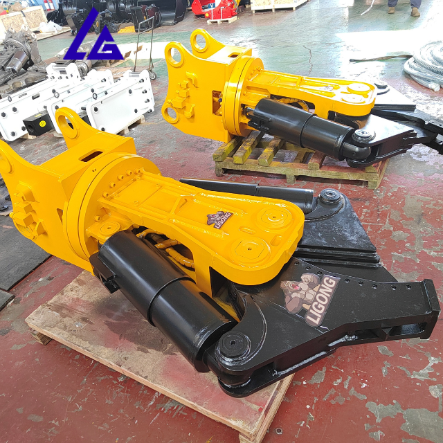 Factory Wholesale Large Crushing Power Metal Recycling Excavator Shear For 20-30 Ton Excavator