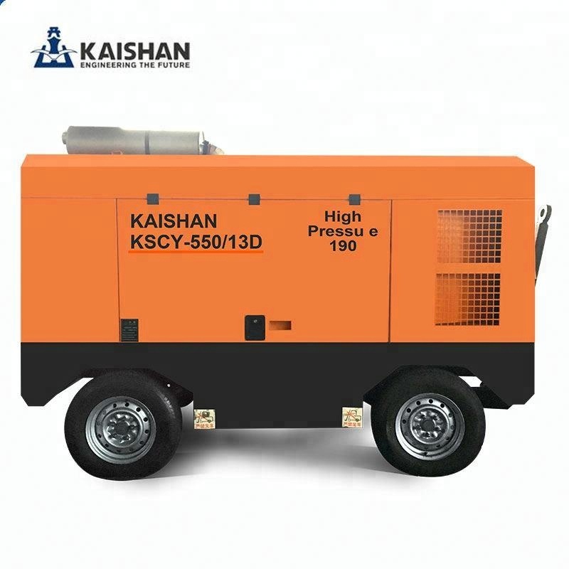 KSCY-550/14,5 550CFM 14.5bar 190hp дизельный винтовой воздушный компрессор для камня