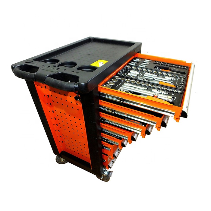 650 шт. heavy duty мастерской механического ящик для инструментов с тележка шкафчик для инструментов грудной клетки