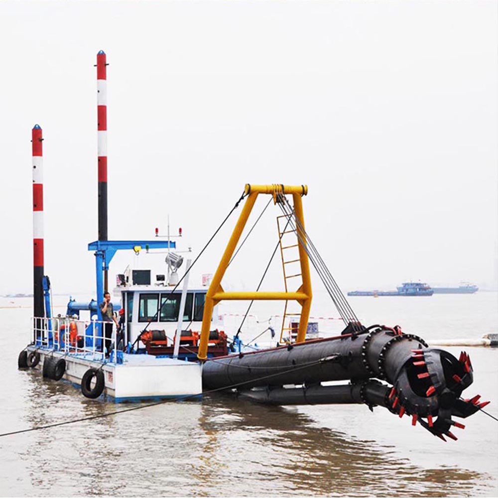 River cleaning machine equipment 8 inch sand cutter suction dredger dragage sable for sale