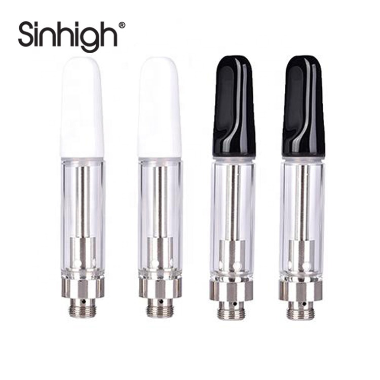 Top Quality Vap Cartridges Ceramic Coil 1.0ml Vape Carts Classic Ceramic Tip Atomizer Vaporizer