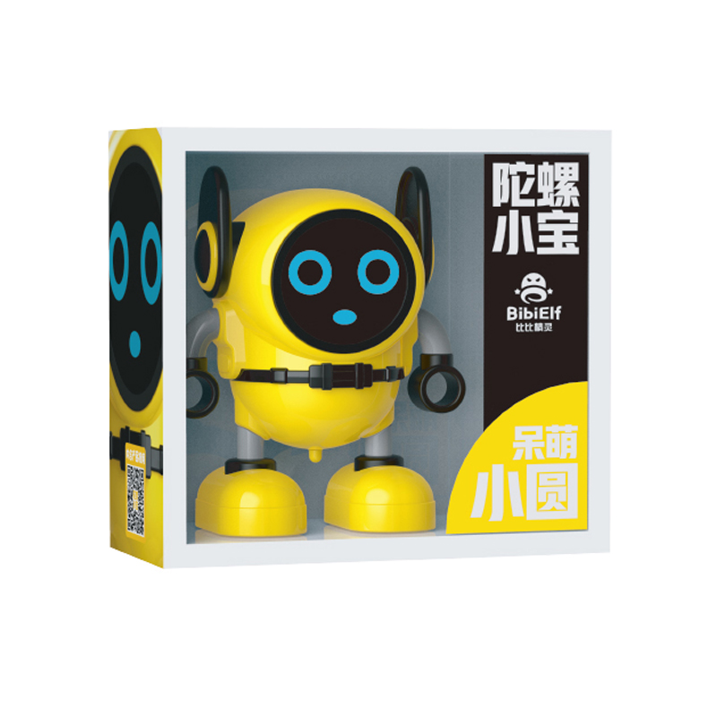 2021 Gyro 3 In 1 Mini Robot Toy Spinning Top Robot Battle Gyro Ball Pull Back Car Spinning In Wind Novelty 360 Rotary Gyro