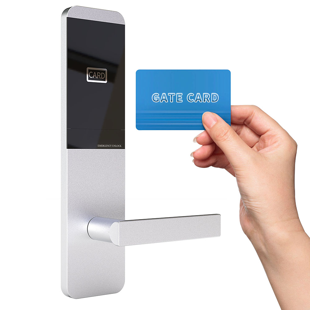 Система безопасности Cerradura Electronic US ANSI Mortise, система блокировки для отелей, умный дверной замок с системой программного обеспечения управления