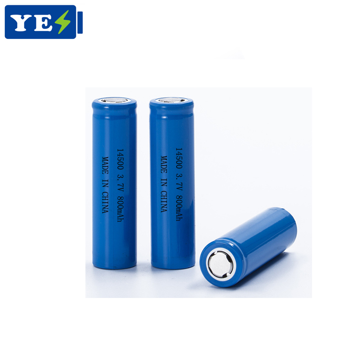 14500 800mAh KC 3,7 V литий-ионная перезаряжаемая батарея и грузоподъемность