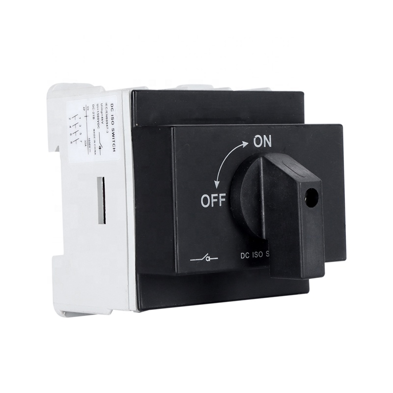 CE certification 4p  Solar Power Outdoor IP66 1000V  1500V 16A 32A 63A 80A 100A isolating disconnect PV dc isolator switch