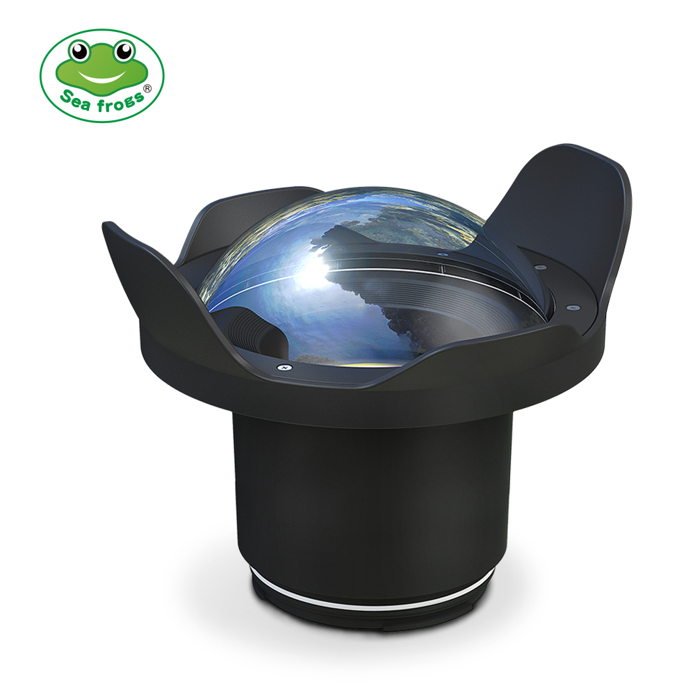 Seafrogs WA005-A 6 дюймов подводной съемки Dome port дом для цифровой зеркальной камеры Nikon Canon