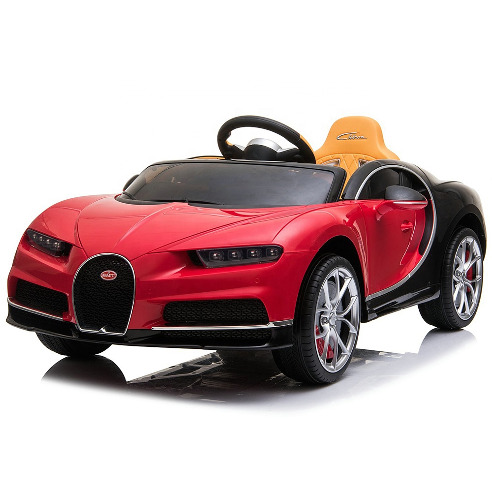 Лицензированный детский электромобиль bugatti 2019 года, электромобиль 12 в, электроколесо