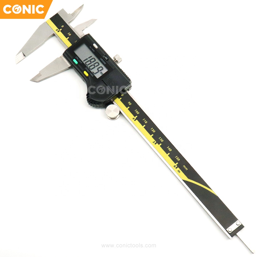 DIN862 ABS оригинальный Mitutoyo Стильный цифровой нониусный штангенциркуль Электронный штангенциркуль