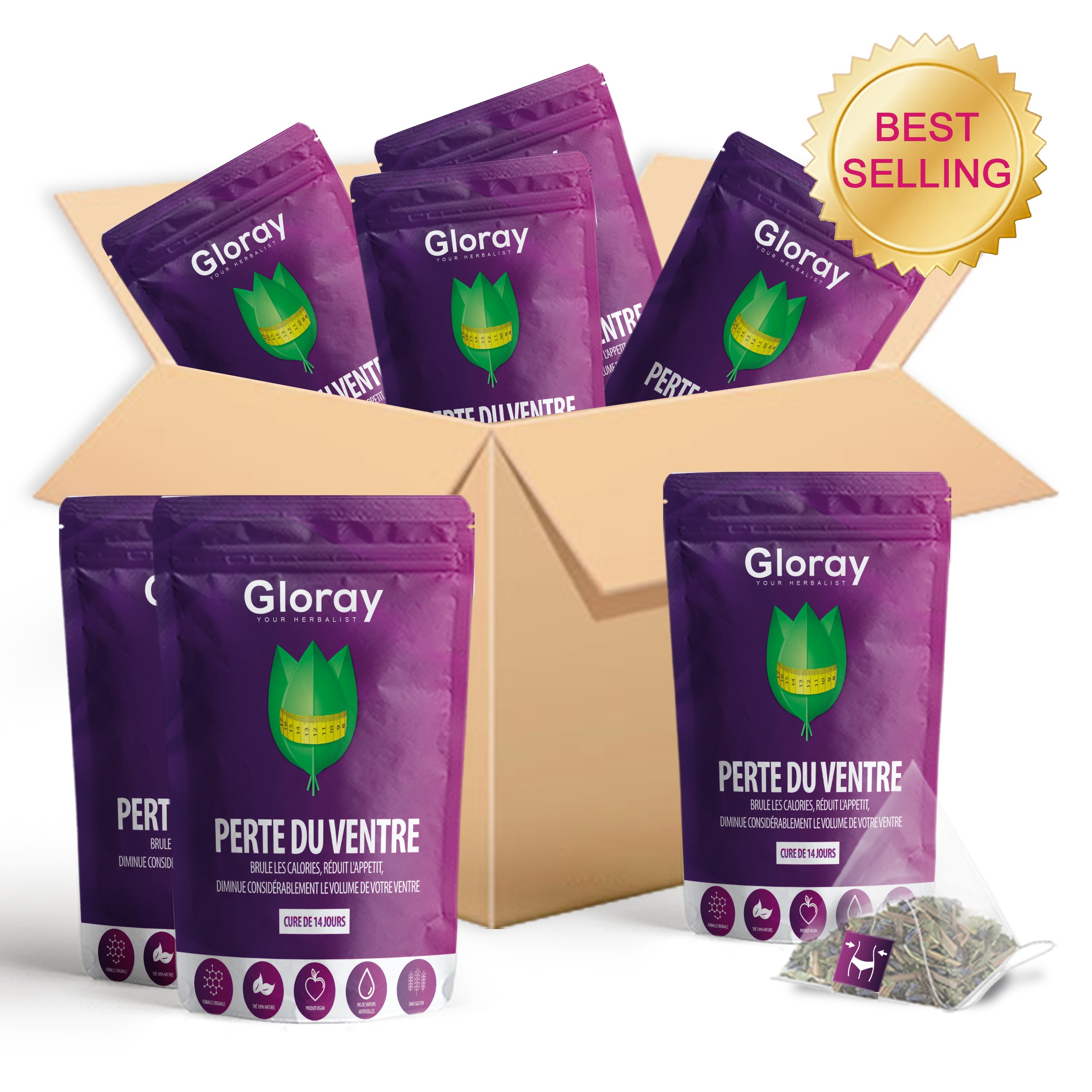 14 JOURS BRULEUR DE GRAISSE VENTRE PLAT Minceur Detox THE PERTE DE POIDS