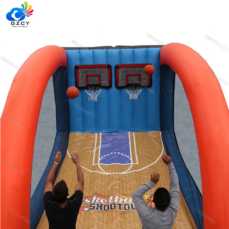 Cheap Inflatable Basketball Shooting Game Inflatable Basketball Game