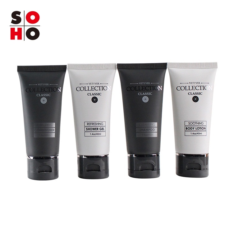 Empty squeeze face wash tube plastic container soft cosmetic packaging