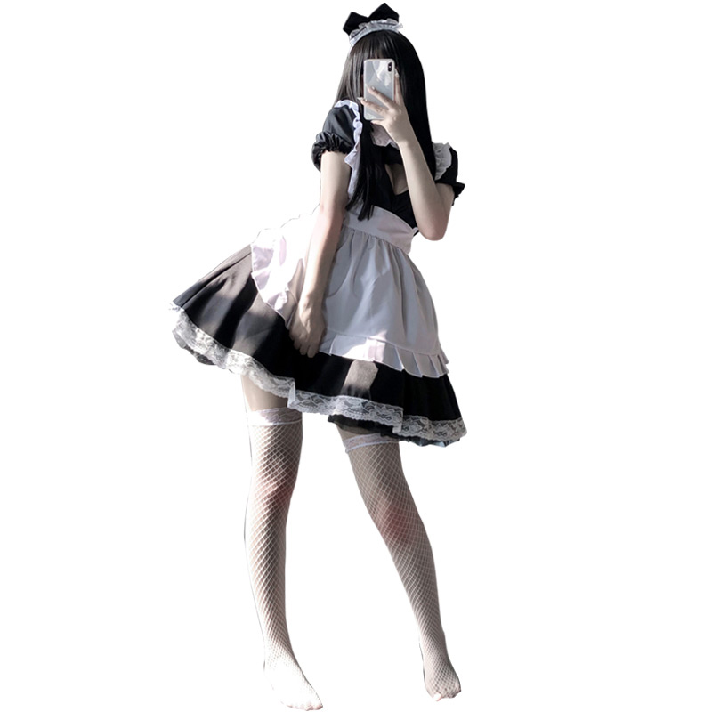 Hot selling sexy lingerie underwear maid costume lingerie sexy women maid lingerie-sexy hot vendor