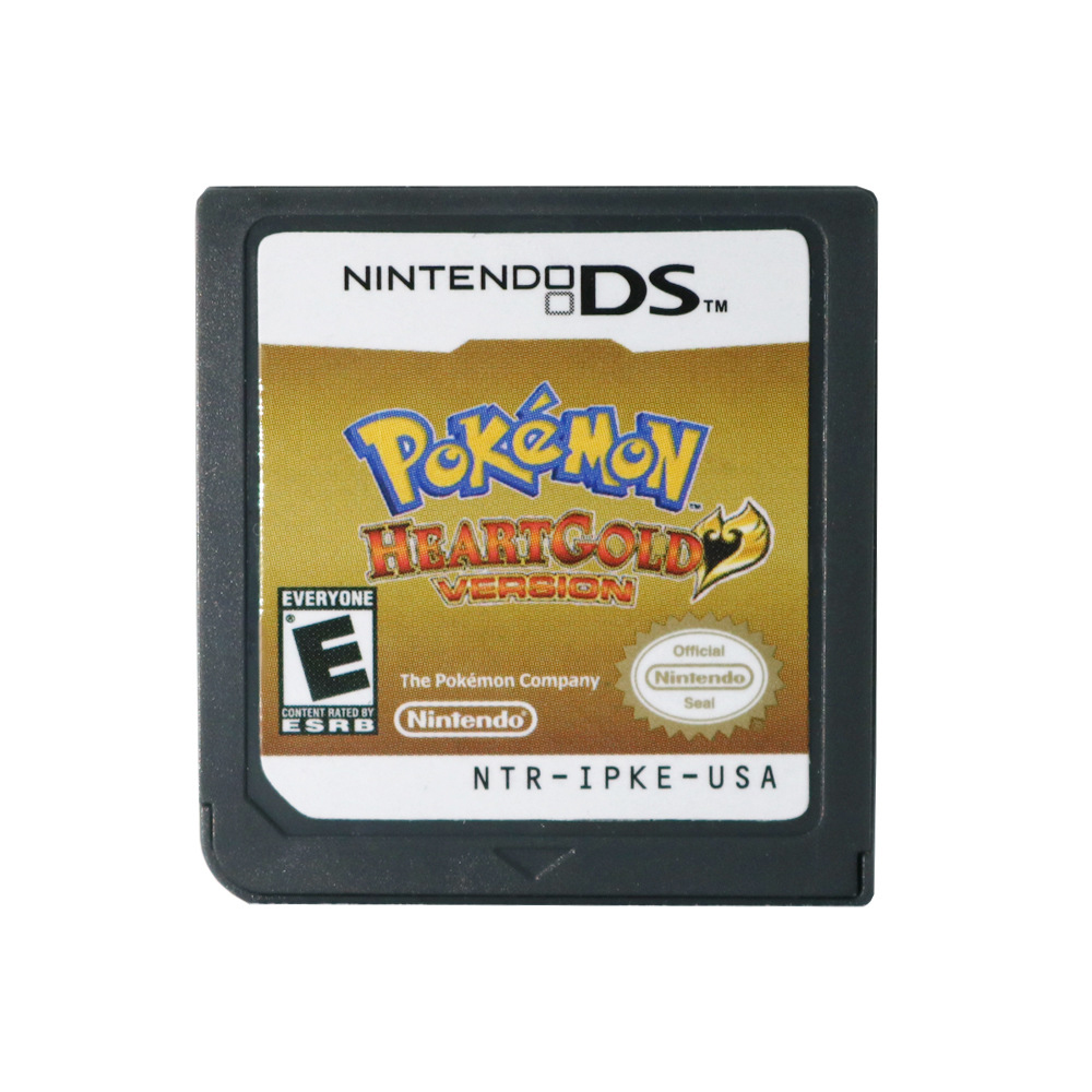 Poke-mon SoulSilver EUR США версия видео игры карты для DS 3DS NDSL 2DS