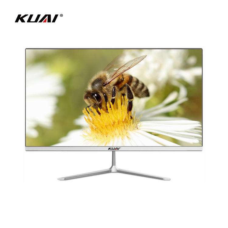 All in one computer AIO slim narrow bezel; VGA card SSD DDR3/4 8GB 128/256/512GB cheap factory OEM 21.5 24 27IPS core cpu
