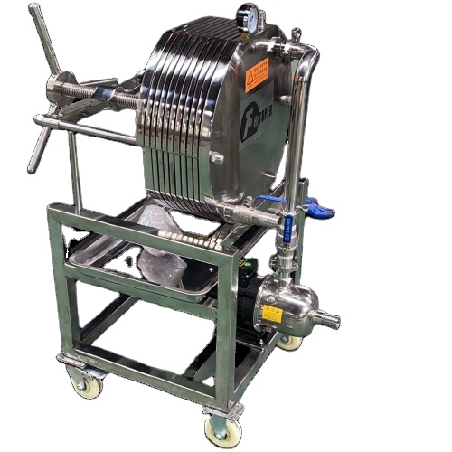 Low cost easy operation SS304 filter for waste oil purification with high filtration precision membrane