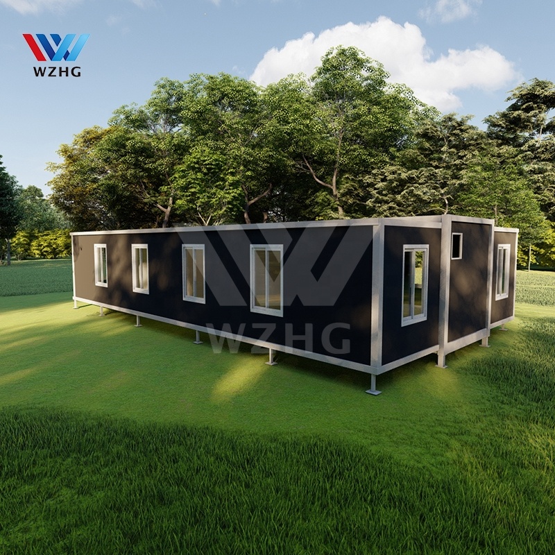 Canadian prefabricated shower rooms expandable container scandinavian house roof deck wzh group