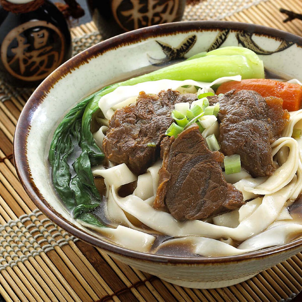 Dried Noodles Supplier Fresh Wheat Fragrant Chinese Noodles Pan Mee Noodle 1050G