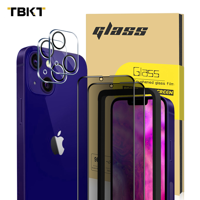 2021 Newest 9H Hardness Silk black Camera Protector Anti Spy Screen Protector Glass Privacy Tempered Glass for iPhone 13